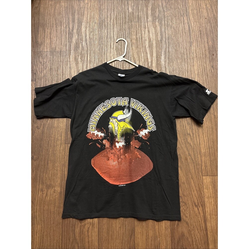 Vintage 90s starter Minnesota Minnesota Vikings Football T-Shirt Large